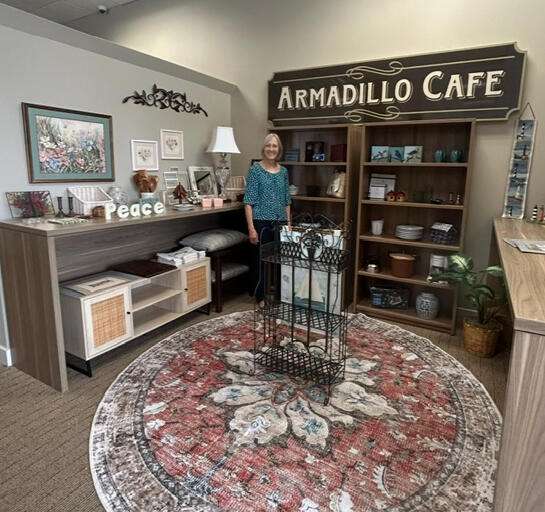 A sample vendor booth Photo of your potential booth